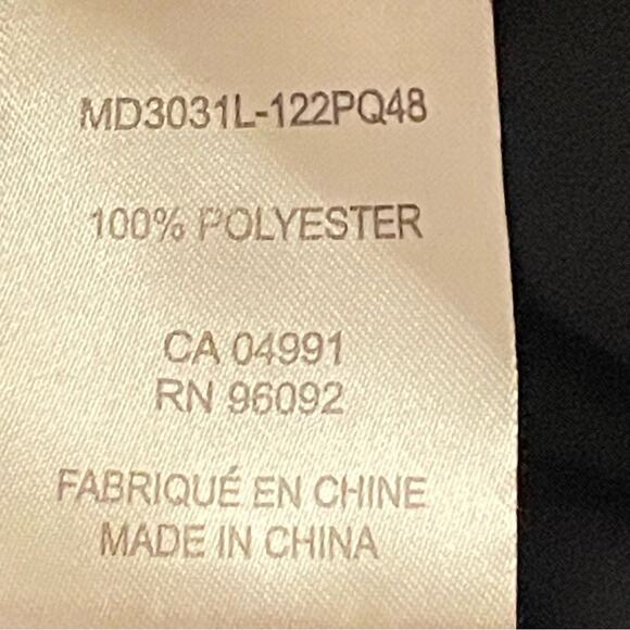 Dalia black and white sleepless lined maxi dress size small S B17 - Picture 3 of 4